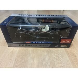 Sun Star 1939 Horch 855 Roadster 1:18 Diecast Model Car #2401 Collectible